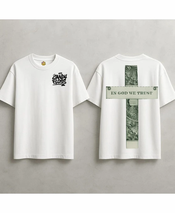 In God We Trust Candy Tee